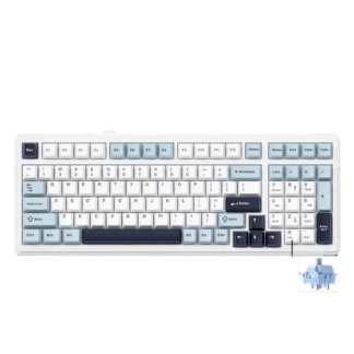 AULA F99 Mechanical Keyboard – Smoke Blue Sea Fog