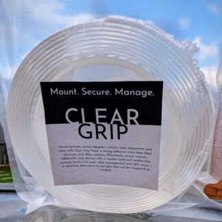 Clear Grip Nano Tape Duo (3m Heavy-Duty + 1m Precision)